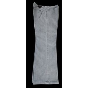 Mens Alberto T400 Light Denim Jeans 36x34 Cotton, Stone Modern Fit Gray